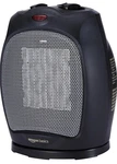 Amazonbasics 1500W Ceramic Heater With Adjustable Thermostat - Black New. Price: $28.59.