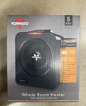 Vornado Velocity Whole Room 1500W Electric Space Heater Forced Air 5118 Btu New. Price: $64.00.
