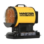 Master 80,000 Btu Battery Operated Kerosene/diesel Radiant Heater W/ T-stat New. Price: $613.00.