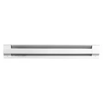 Cadet 36" Electric Baseboard Heater, White, 563/750W, 208/240V 3F750W New. Price: $63.31.