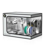 Topcube 3D Printer Enclosure For Bambu Lab A1 Mini Combo, Silver New. Price: $94.76.