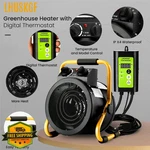 Lhuksgf Greenhouse Heater Digital Thermostat Grow Tent Yellow-black Open. Price: $124.95.