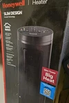 Honeywell Slim Ceramic Tower Black: Indoor Space Heater, Adjustable Used. Price: $27.99.