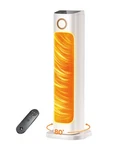 Airthryl 25 Inch Space Heater, 1500W Electric Heaters Indoor Use, 15H Timer, 80 Open. Price: $105.09.