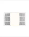 Broan Nutone 70/ Cfm Heater Led Light Exhaust Fan Cover Upgrade Model FG80HBS Open. Price: $85.49.