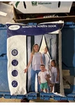 Homitt Magnetic Screen Door 36"X 83" Anti-tear Fiberglass Mesh Curtain Hook&loop New. Price: $15.60.