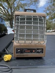 Vtg Markel 198TN Electric Portable Space Heater Made In Usa 1500 Watts Used. Price: $47.00.