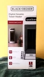 Black & Decker Digital Ceramic Tower Heater W/remote New. Price: $52.00.