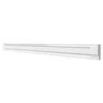 Electric Baseboard Heater 96 In. 2,000-WATT 240/208-VOLT Quiet Operation White New. Price: $251.34.