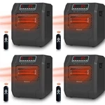 Voltorb Portable Electric Space Heater W/remote Control & Fan Only Mode (4 Pack) New. Price: $406.99.