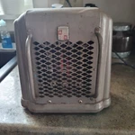 Vintage Montgomery Ward Space Heater- 9.5" Tall...works Used. Price: $48.00.