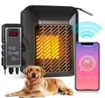 Dog Pet House 500W IPX5 Waterproof Heater W/app Remote & Thermostat 41 F/113 Open. Price: $79.99.