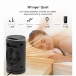 Winhl PTC-150A Ceramic Fan Heater 1500W Touch Remote Oscillation Black Open. Price: $29.00.