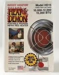 Reddy Heater Demon Portable Propane 8,000 - 12,000 Btu Used. Price: $40.00.