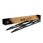 Clixwipers 22" + Windshield Blades (2-PACK) Conventional All-s New. Price: $38.30.