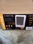 Cadet 67506 White Com-pak 1500 Watt In Wall Electric Heater Open. Price: $65.99.
