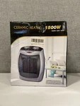 Kismile 1500W Small Space Heater Indoor Use Electric Ceramic New. Price: $17.49.