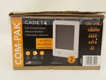 Cadet Fan Forced Heater Model CS102 New In Box White Wall Mount Pocket. Price: $112.46.
