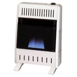 Procom 10000-BTU Natural Gas Ventless Blue Flame Heater. 14"WX19.12"H In White New. Price: $166.39.