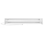 Portable Electric Baseboard Heater 1500 Watt Adjustable Thermostat 120V White New. Price: $197.60.