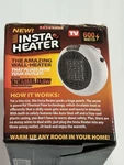 Teleshop Insta Heater 600W Portable Plug-in Wall Outlet Space New. Price: $18.04.