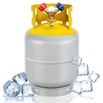 Dollate Refrigerant Recovery Tank For R12, R22, Lb, Yellow+grey New. Price: $138.28.