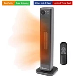 30-INCH Oscillating Tower Space Heater With Remote Control 1500W High Veloc... New. Price: $124.10.