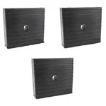 3 Pack Anti Vibration Pads For Air Compressor Equipment Solid Rubber 4X4X1 New. Price: $27.38.