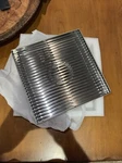8 Inch Square Shower Drain With Removable Wedge Wire Pattern Grate New. Price: $50.00.