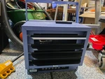 Zokop Electric Garage Heater, 6KW Digital With Wifi &remote Ceiling/wall Mount Open. Price: $150.00.