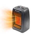 Comfort Zone Desktop Space Heater With Energy Save Mode, Tip-over Switch, Black New. Price: $34.19.