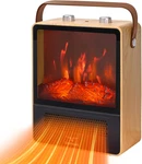 Electric Fireplace Heater, 1500W Portable Space With Realistic New. Price: $49.99.