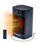 Comfort Zone Oscillating Desktop Heater With Remote Indoor Use, Navy New. Price: $44.19.