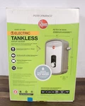 Rheem RETEX-08 (8KW) 240V Electric Tankless Water Heater Performance -open Box. Price: $129.99.