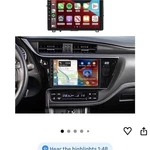Mahvec Android 13 9" Radio For Toyota Corolla 2017-2019 Gps Bluetooth Backup Used. Price: $74.00.