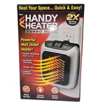 Handy Heater Turbo 800W Wall Outlet Ceramic Space Adjustable Timer New. Price: $20.00.