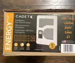New Cadet Energy Plus Wall Heater Complete Unit With Built-in Digital Thermostat. Price: $198.88.