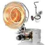 Vevor Propane Tank Top Heater With Portable Trolley, 15000 Btu Rapid Heating 180 New. Price: $93.32.