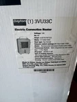Dayton Electric Convection Heater 3VU33C Fan Forced 120V 1500W Gray New. Price: $130.00.