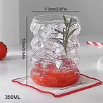 Creative Glass Cup Transparent Heat-resistant Tumbler Juice Milk Coffee Mug Home New. Price: $34.99.
