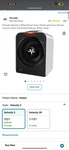 Vornado Velocity 5 Whole Room Space Heater Auto W/ Climate Control, White, Large New. Price: $90.00.