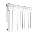 Ab Wall-mounted Radiator Heater With 10 Panels, Light Weight White New. Price: $300.32.