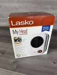 Lasko Myheat Personal Mini Space Heater For Home With Single Speed, 6 White New. Price: $35.00.