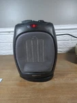 1500W Oscillating Ceramic 10IN. Black Space Heater Amazon Basics Dented Used. Price: $15.99.