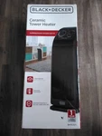 Black+decker Ceramic Tower Heater New. Price: $44.99.