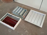 Lot Of 3: Assorted Ceiling Wall Whole-house Fan Vent Shutter Cover Metal Plates Used. Price: $74.99.