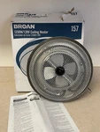 BROAN157 1250W/120V Electric Radiant Ceiling Heater - Gray Open Box. Price: $109.99.