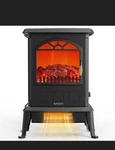 Rovsun 22 High Electric Fireplace Stove Open. Price: $62.99.