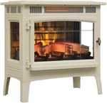 Duraflame Freestanding Electric Fireplace Stove Heater With 3D Effect Larg New. Price: $199.99.