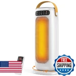 Kqpz Space Heater, 1500W Ptc Ceramic Electric Heaters For Indoor Use With Remote New. Price: $60.73.